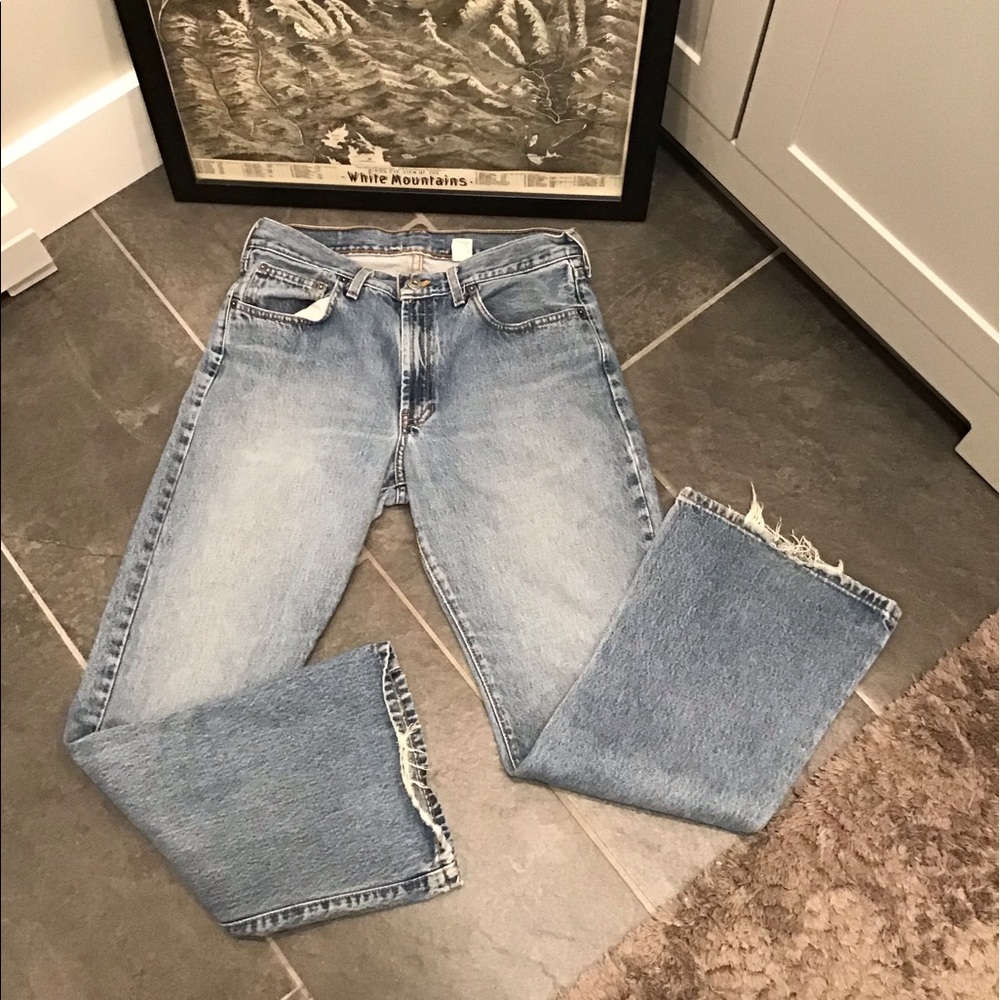 Abercrombie & Fitch Boy Slouch Flare Blue Jean SZ8